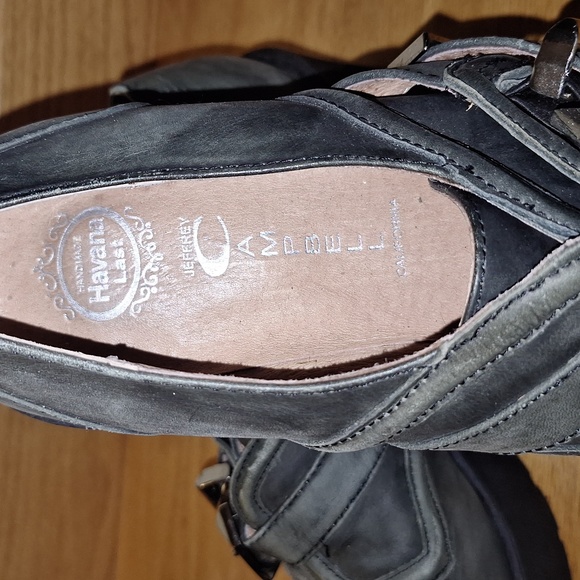 Pre-owned Jeffrey Campbell Havana Last Platform Lofers w/ buckles - Picture 3 of 10